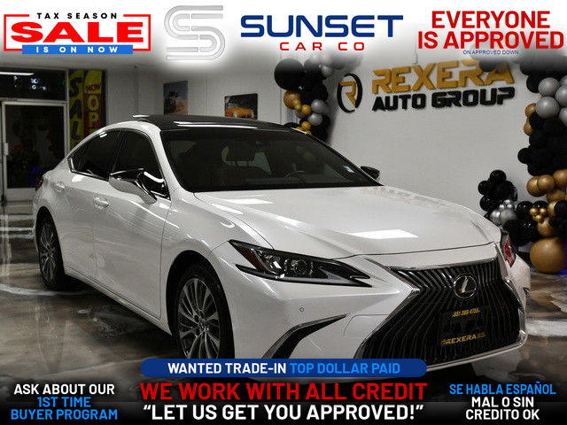 WHITE, 2019 LEXUS ES 350 Image 