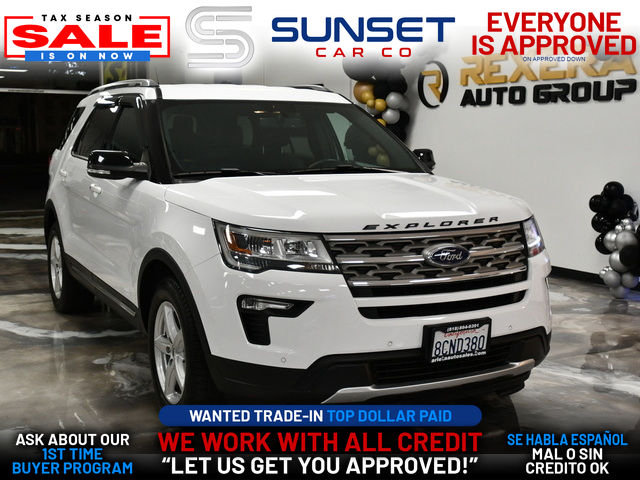 WHITE, 2018 FORD EXPLORER Image 