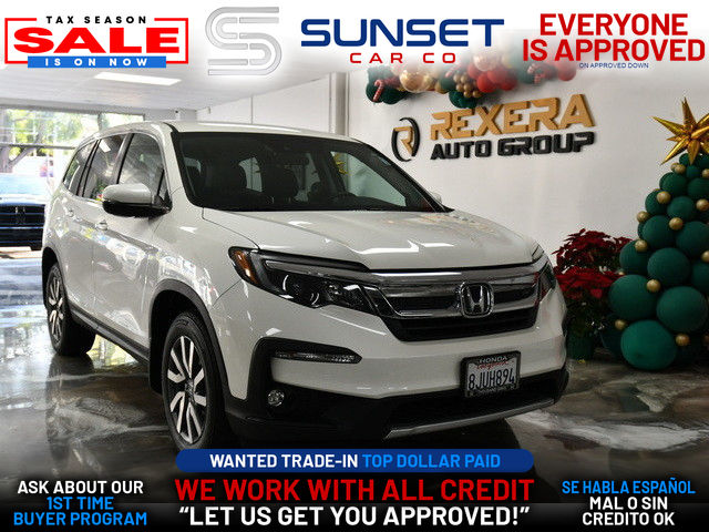 WHITE, 2019 HONDA PILOT Image 