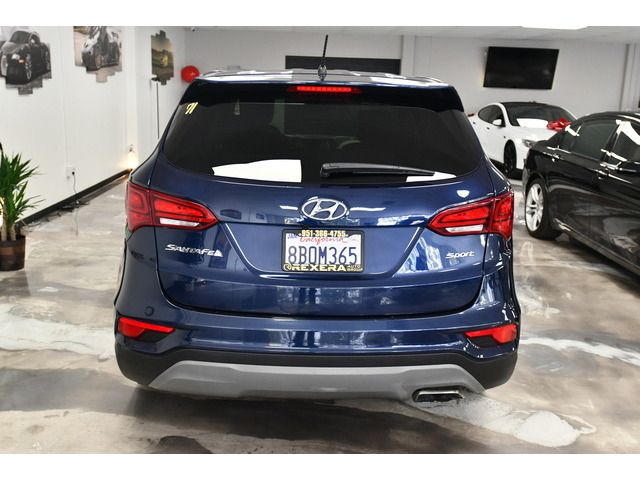 BLUE, 2018 HYUNDAI SANTA FE Thumnail Image 3