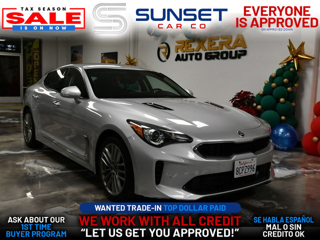 SILVER, 2018 KIA STINGER Image 