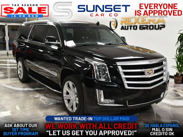 BLACK, 2018 CADILLAC ESCALADE Image 