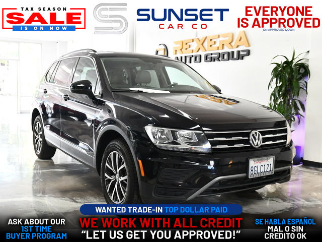 BLACK, 2018 VOLKSWAGEN TIGUAN Image 