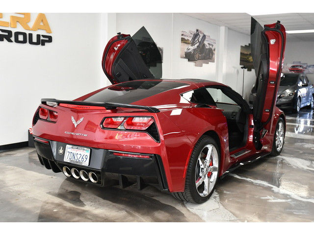 BURGUNDY, 2014 CHEVROLET CORVETTE STINGRAY Thumnail Image 4