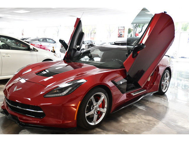 BURGUNDY, 2014 CHEVROLET CORVETTE STINGRAY Thumnail Image 7