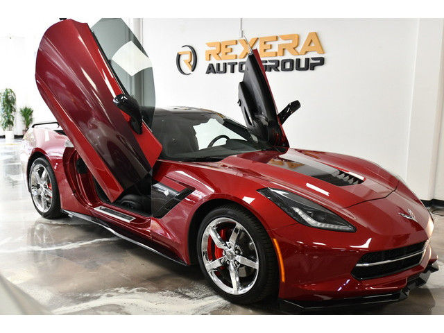 BURGUNDY, 2014 CHEVROLET CORVETTE STINGRAY Thumnail Image 8