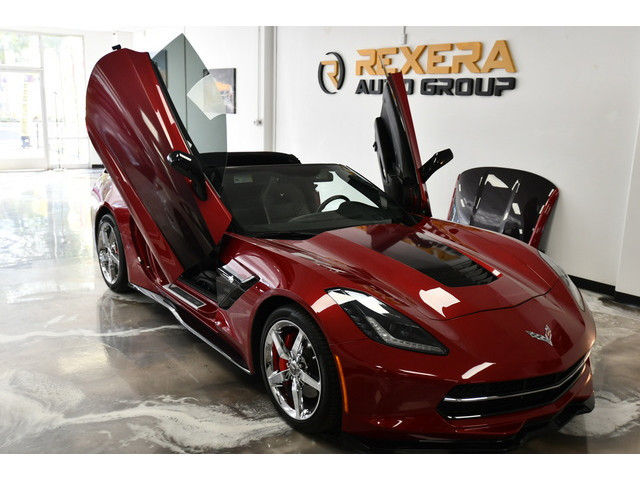 BURGUNDY, 2014 CHEVROLET CORVETTE STINGRAY Thumnail Image 74