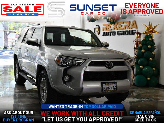 SILVER, 2019 TOYOTA 4RUNNER Thumnail Image 1