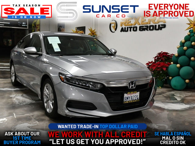 SILVER, 2019 HONDA ACCORD Thumnail Image 1