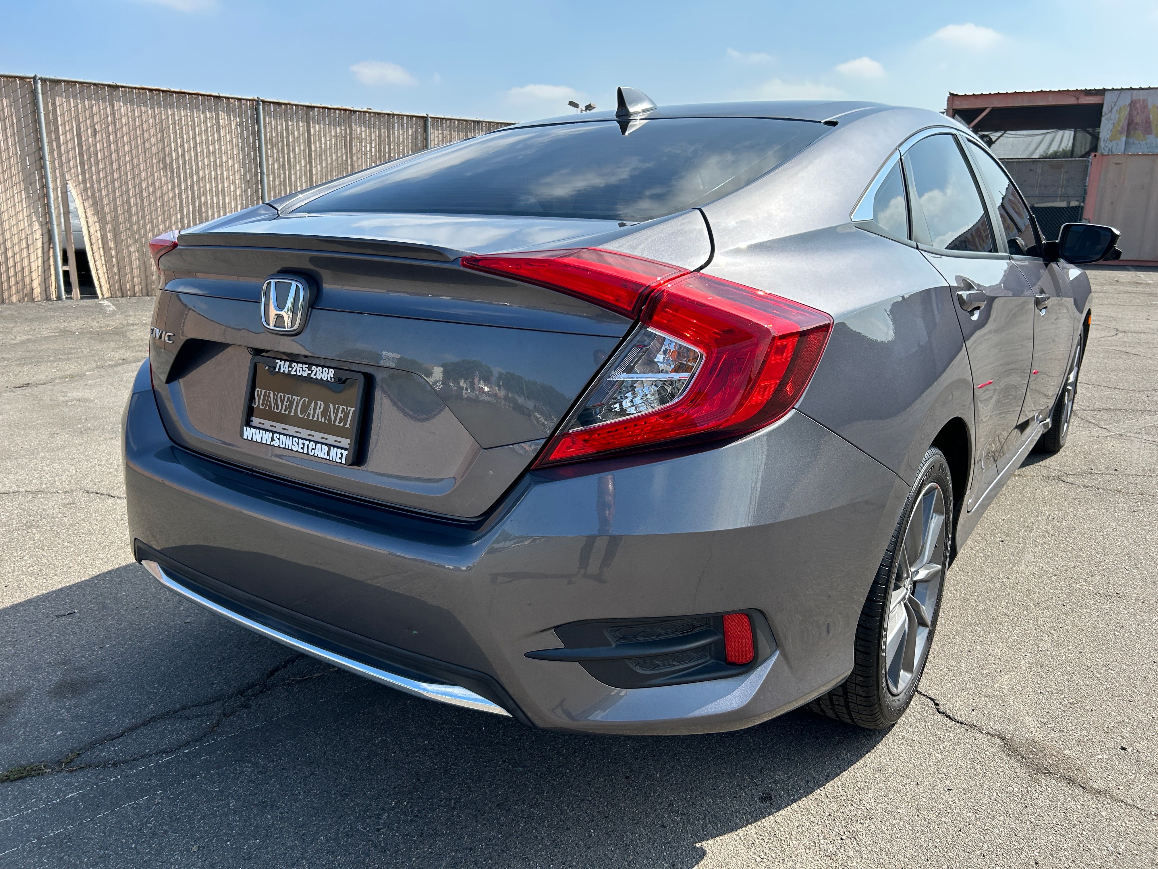 GRAY, 2019 HONDA CIVIC Thumnail Image 5