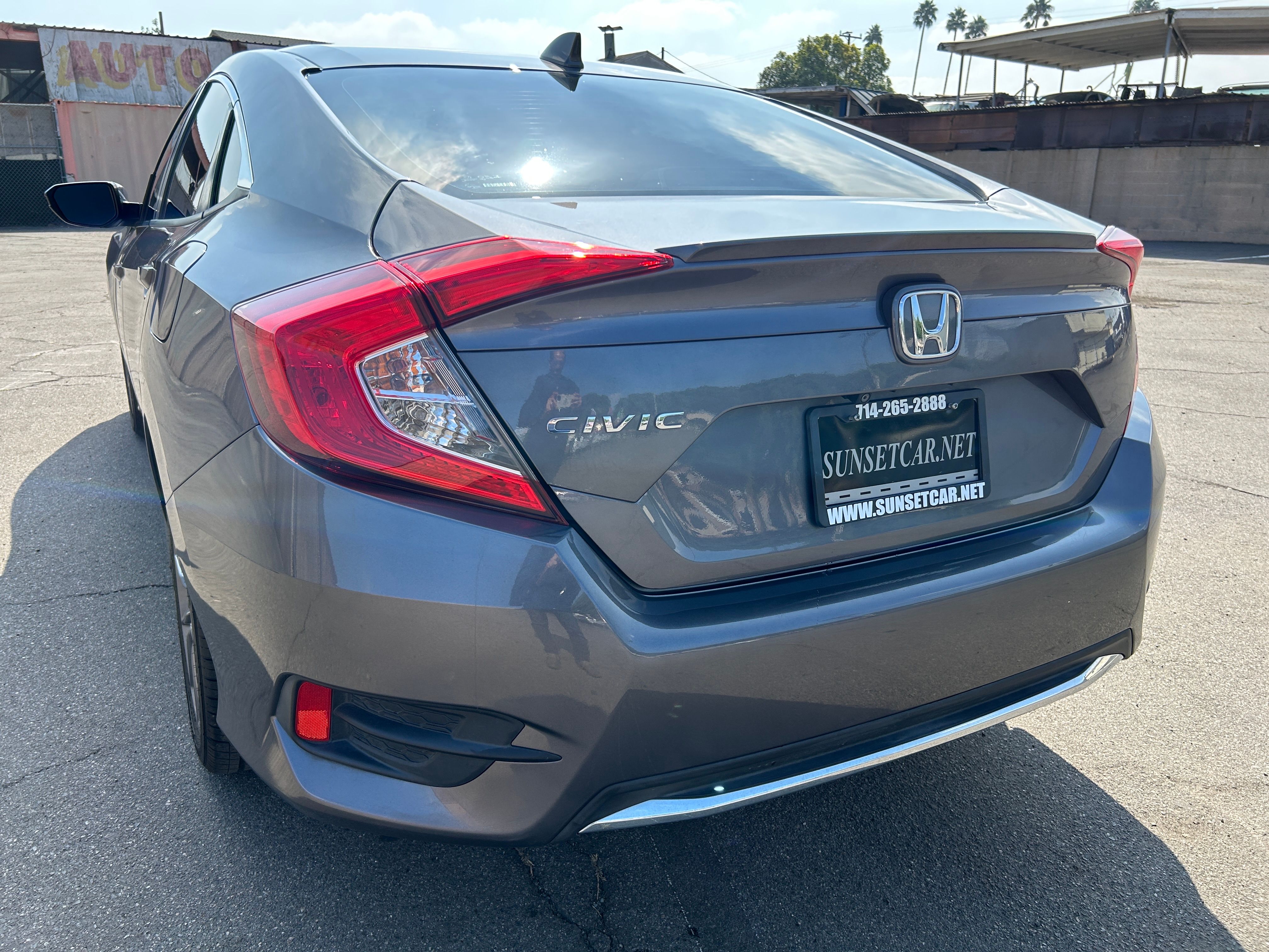 GRAY, 2019 HONDA CIVIC Thumnail Image 7