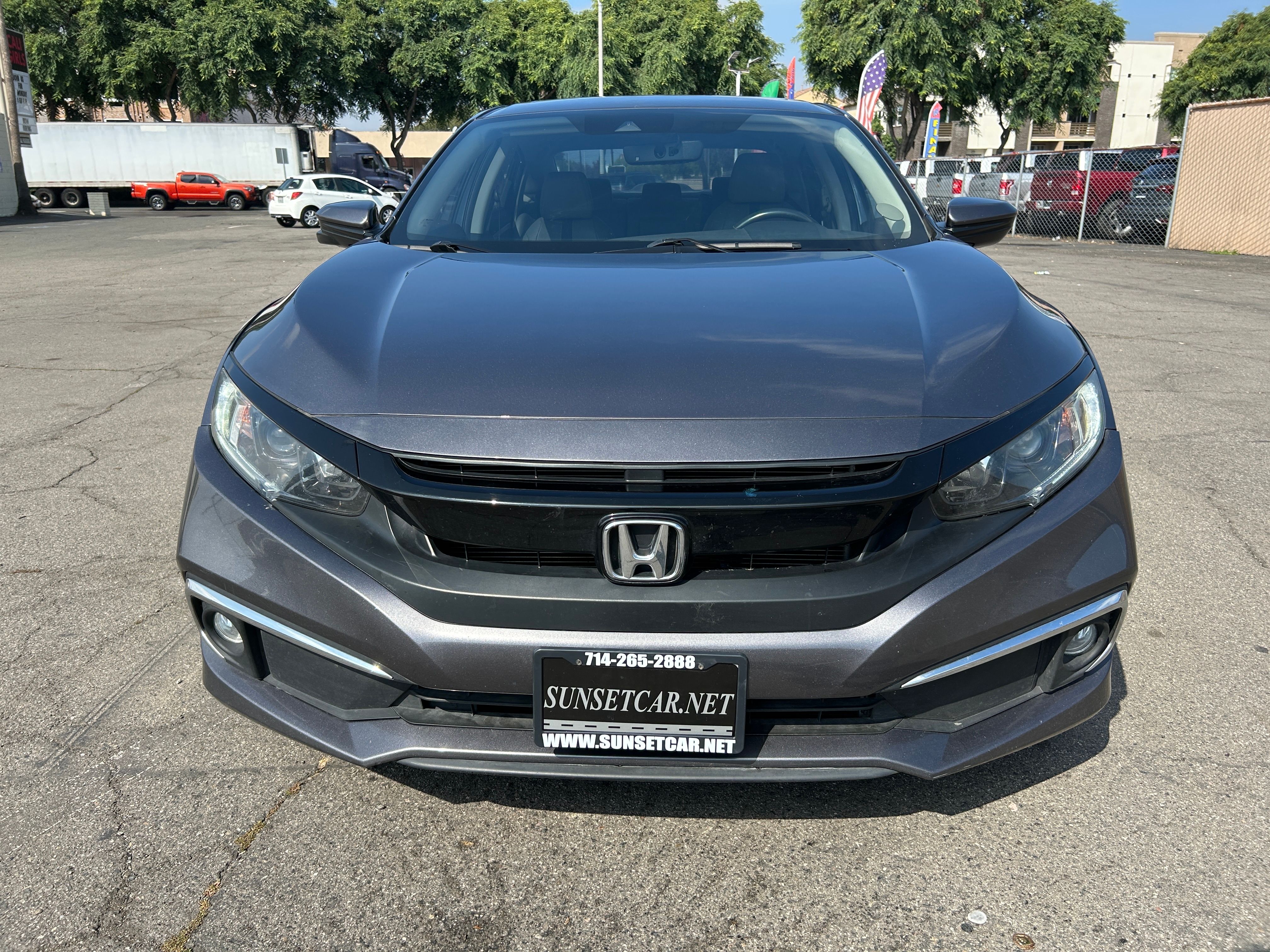 GRAY, 2019 HONDA CIVIC Thumnail Image 12