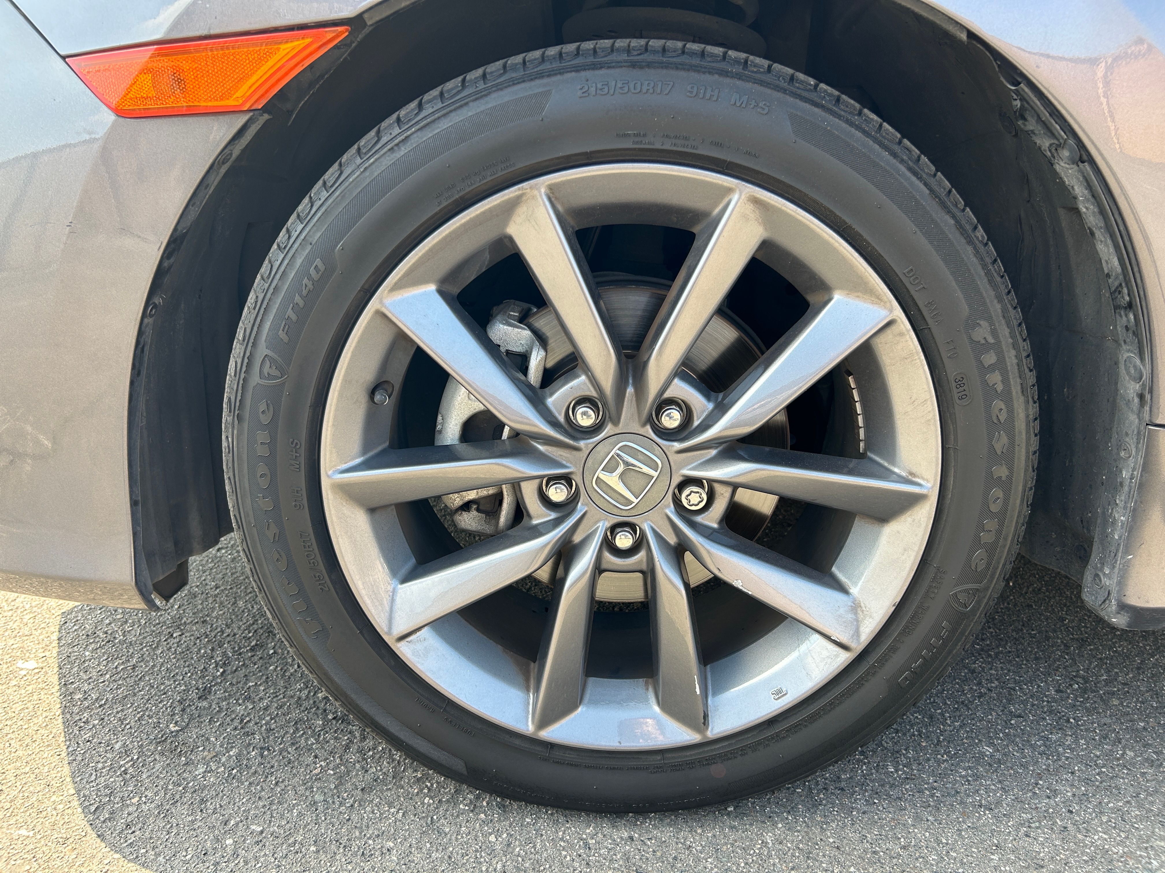 GRAY, 2019 HONDA CIVIC Thumnail Image 16