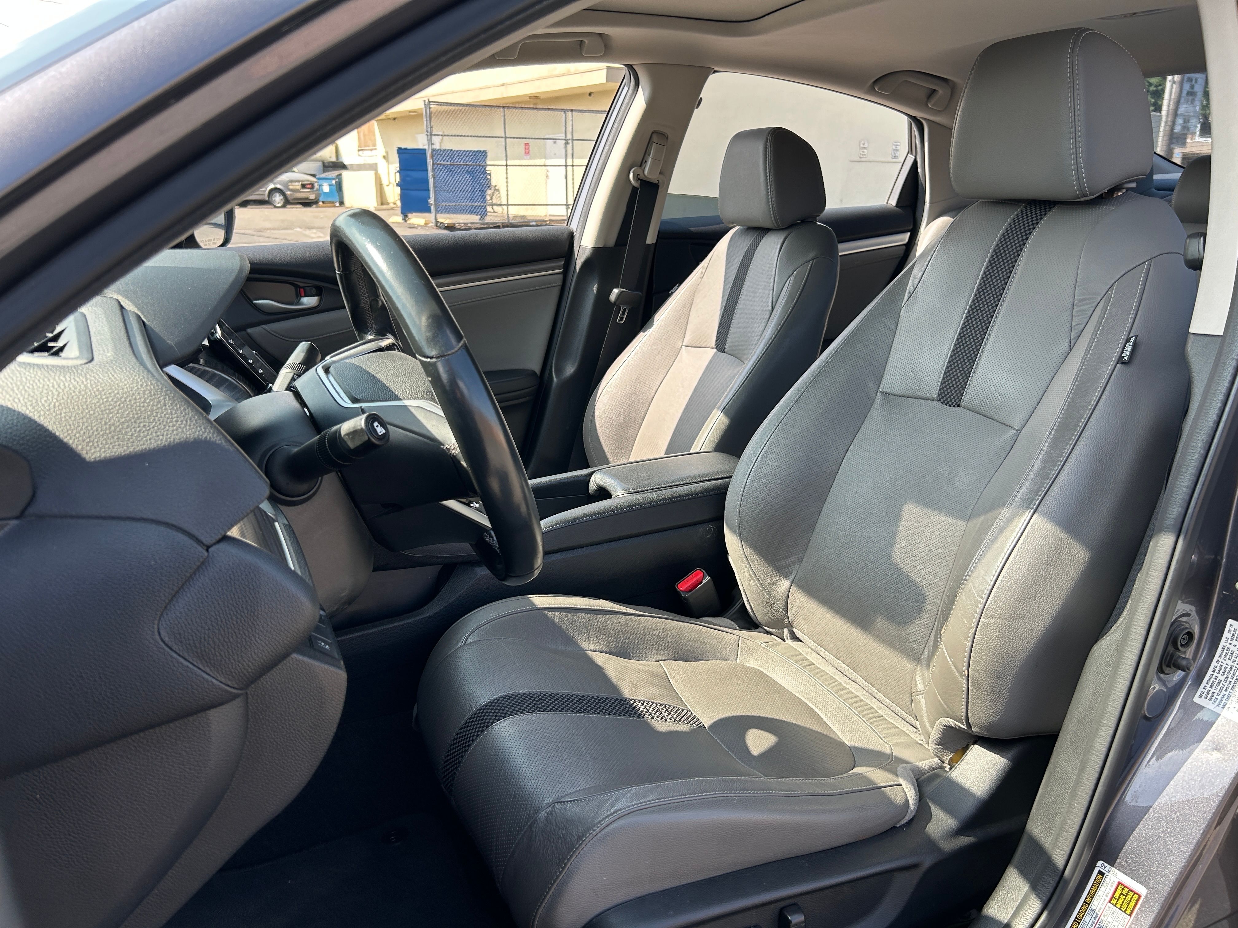 GRAY, 2019 HONDA CIVIC Thumnail Image 20