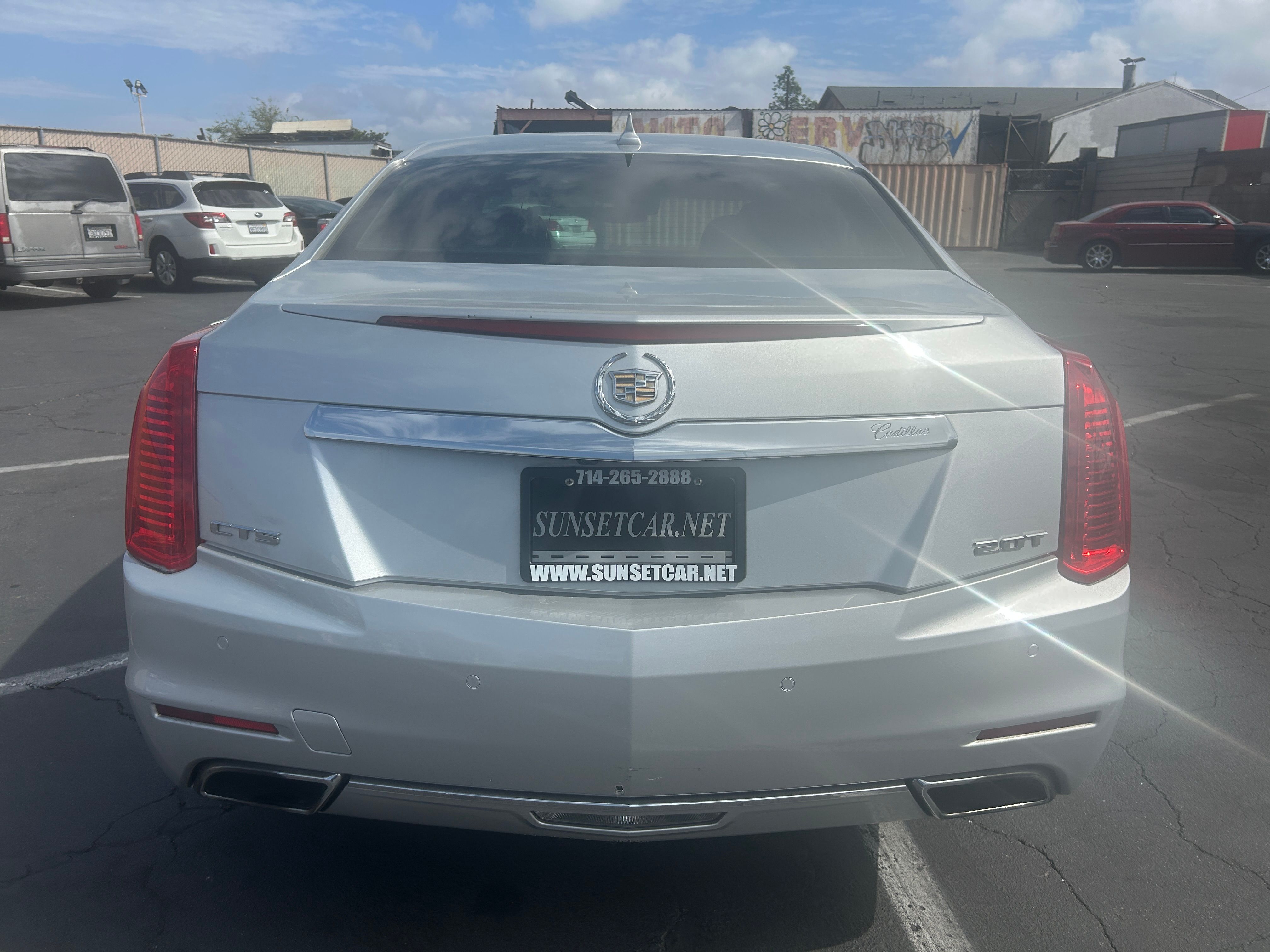 SILVER, 2014 CADILLAC CTS Thumnail Image 6