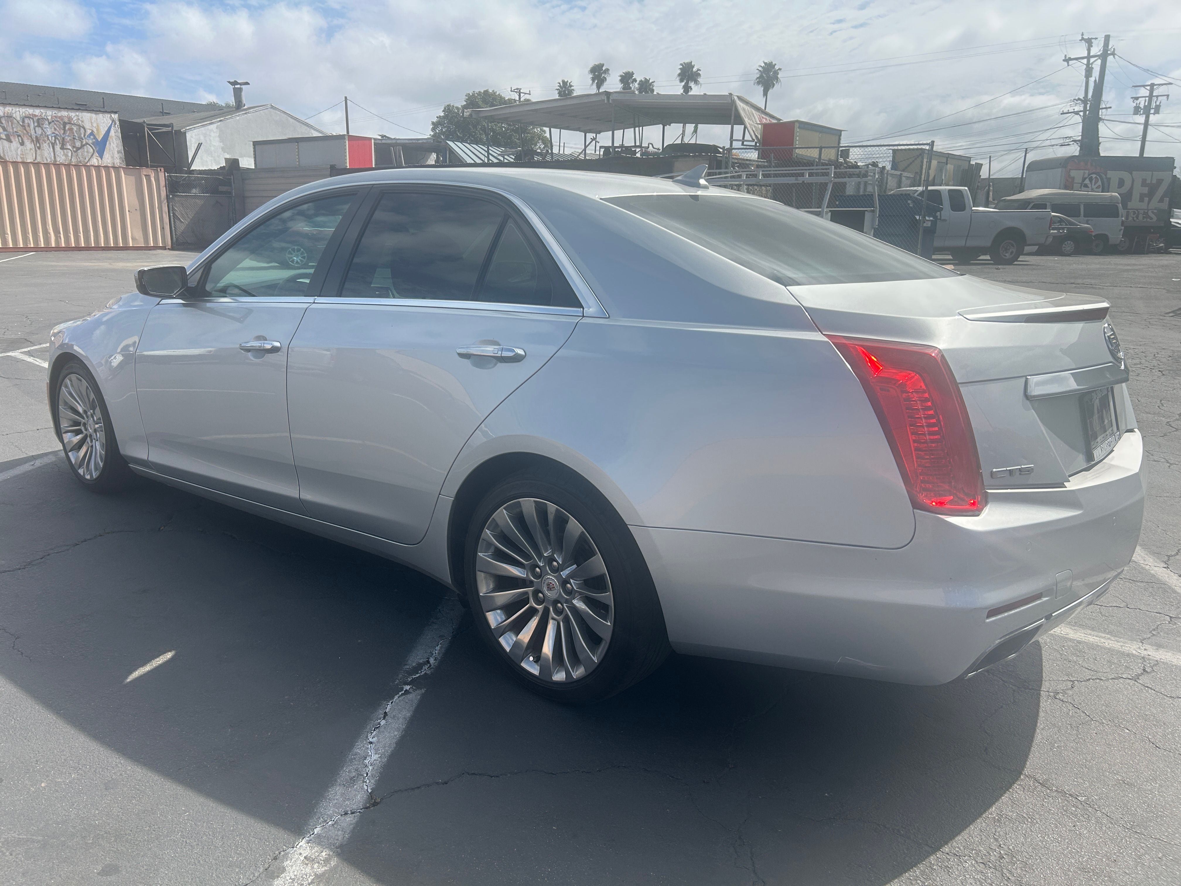 SILVER, 2014 CADILLAC CTS Thumnail Image 9