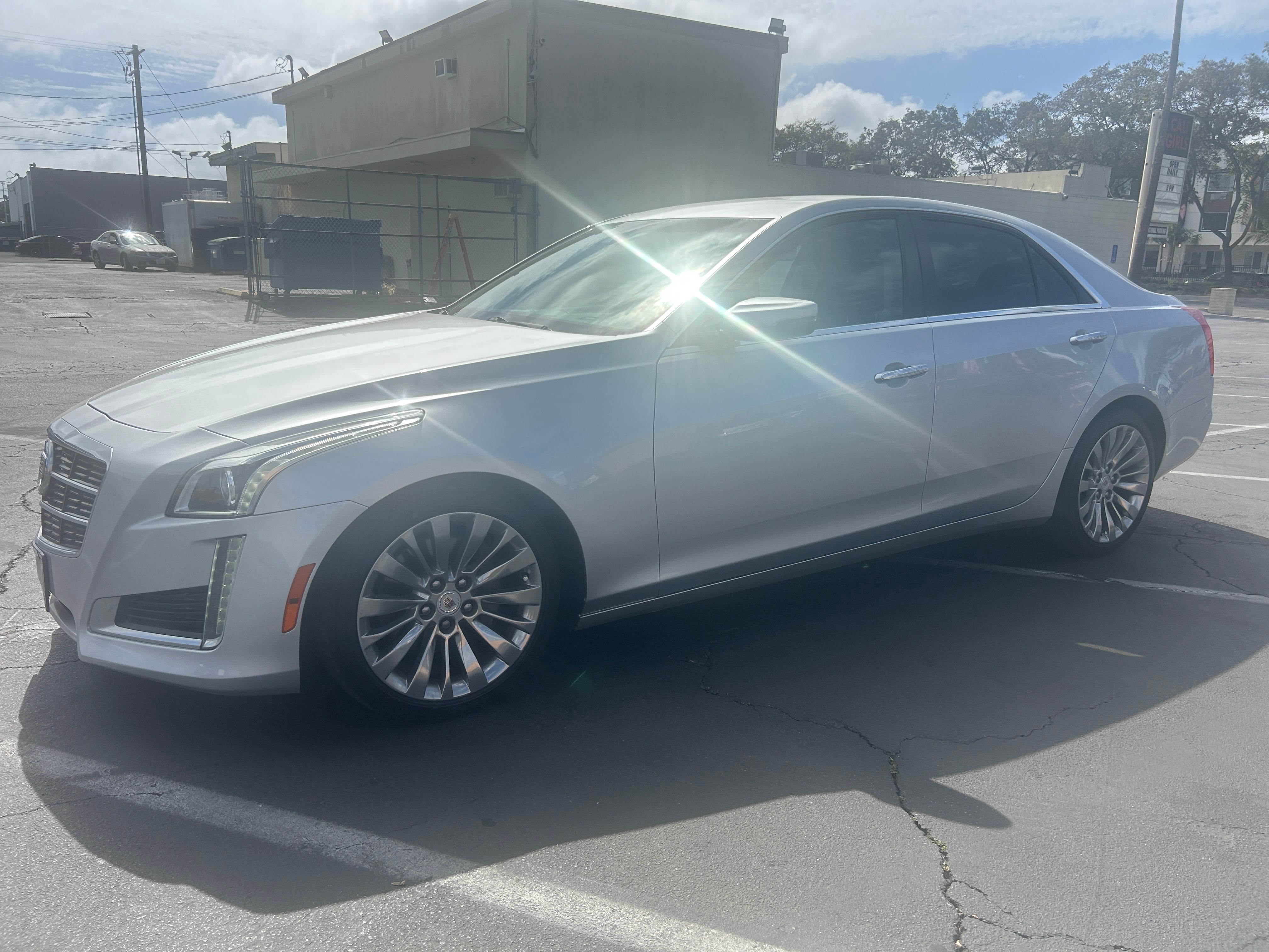 SILVER, 2014 CADILLAC CTS Thumnail Image 10