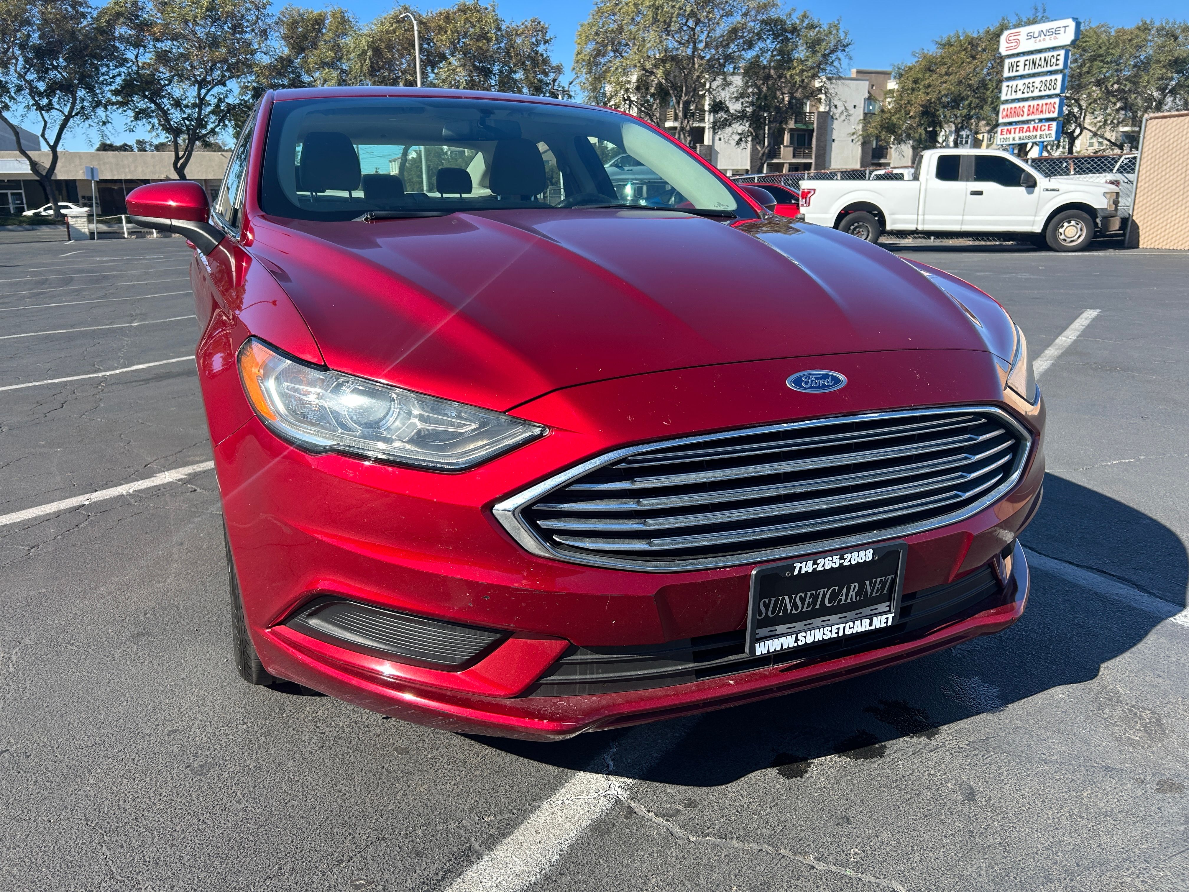 RED, 2018 FORD FUSION Thumnail Image 2