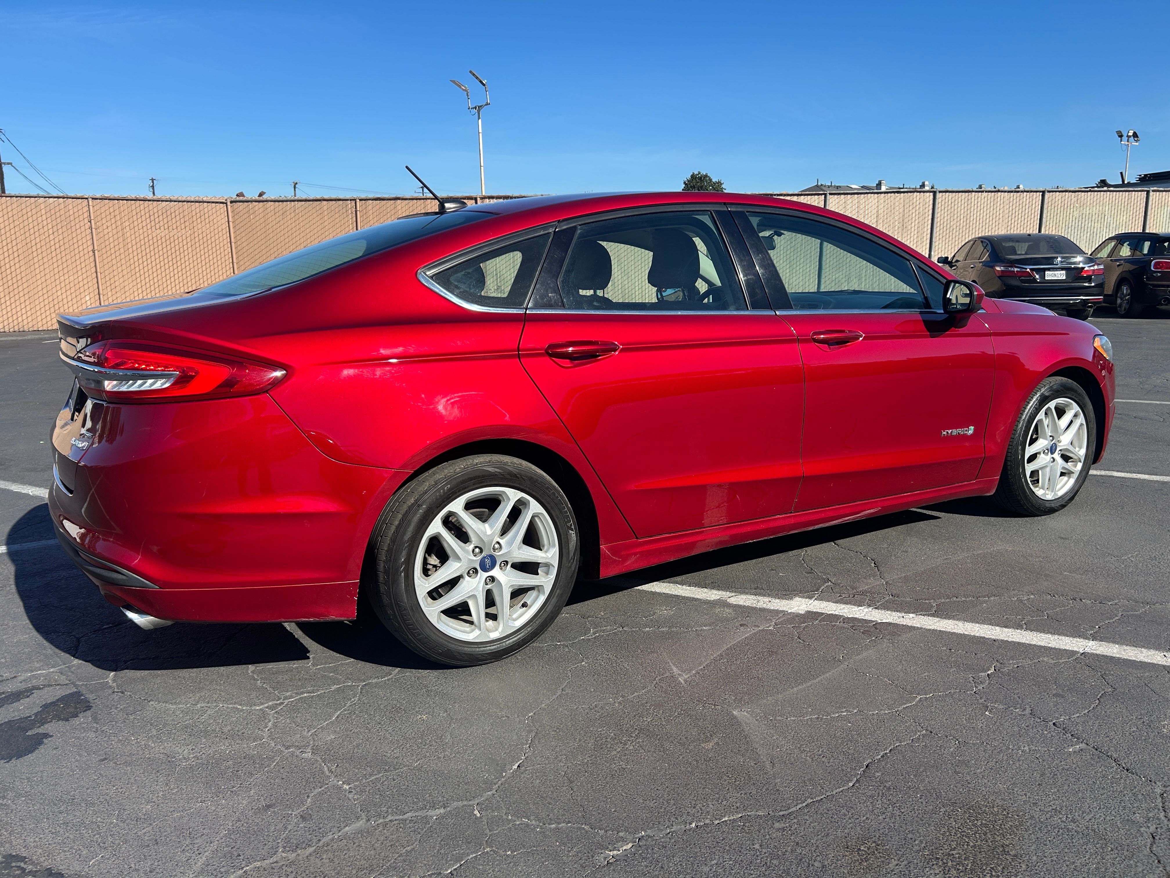 RED, 2018 FORD FUSION Thumnail Image 4