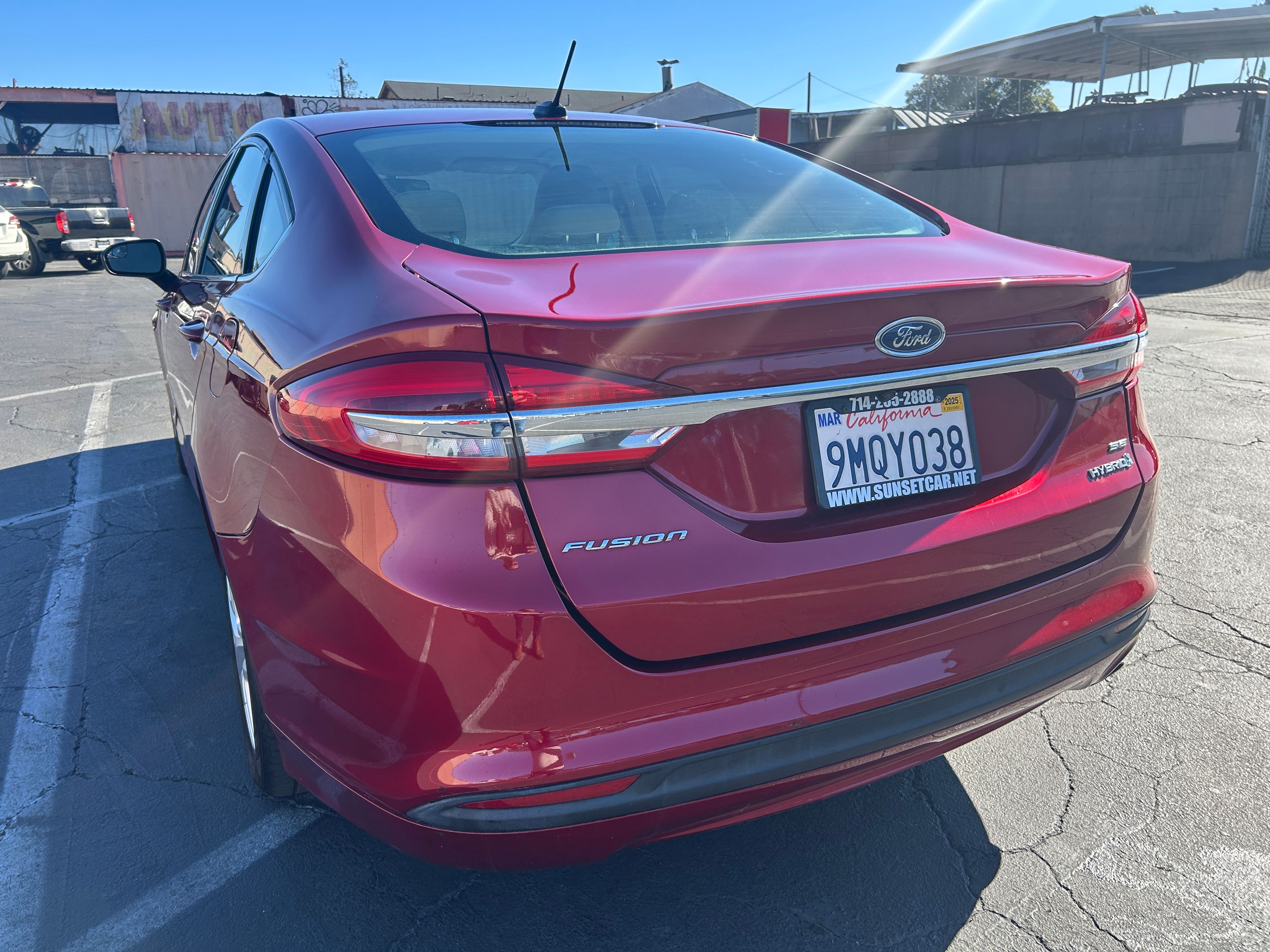 RED, 2018 FORD FUSION Thumnail Image 7