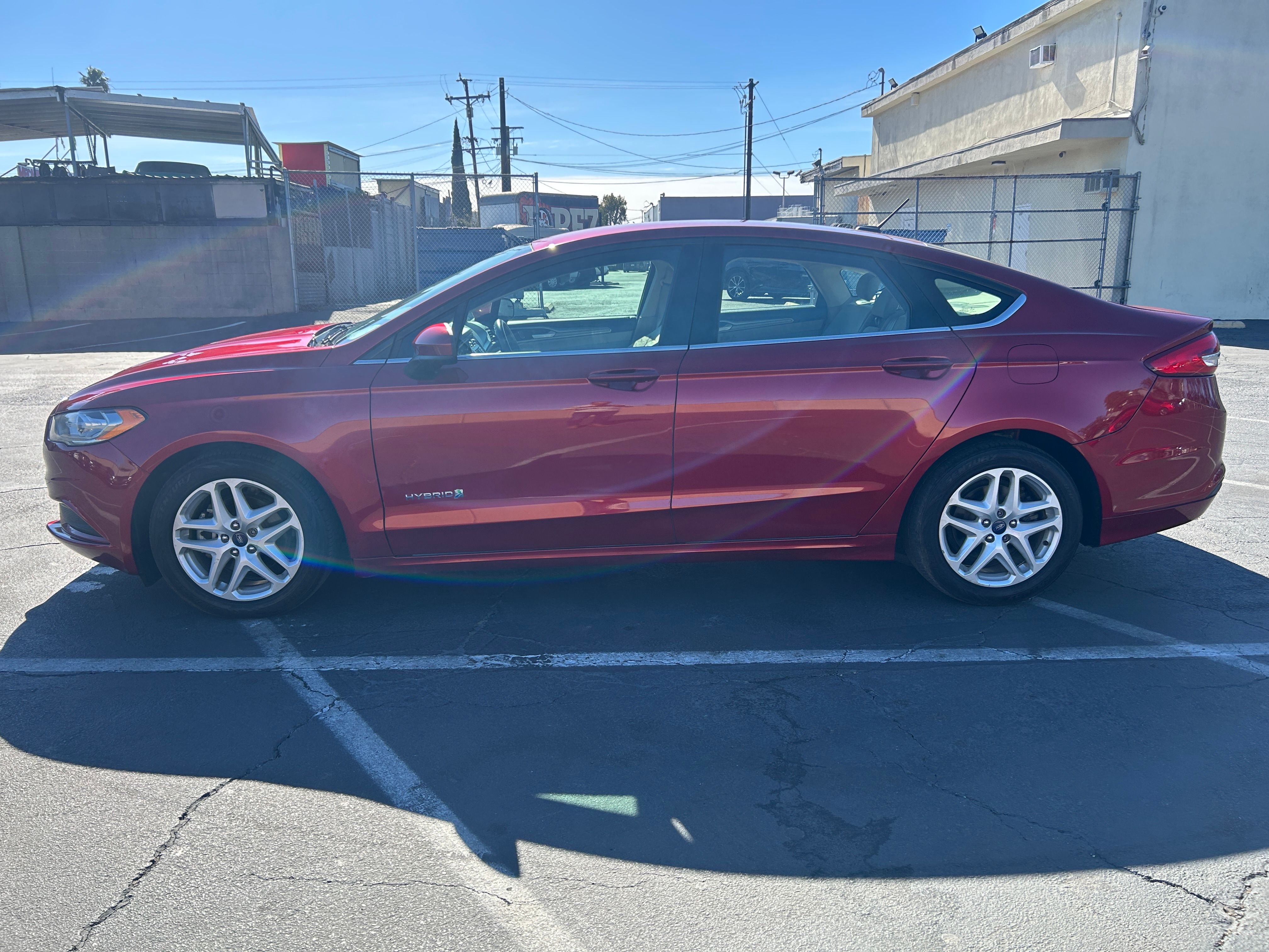 RED, 2018 FORD FUSION Thumnail Image 9