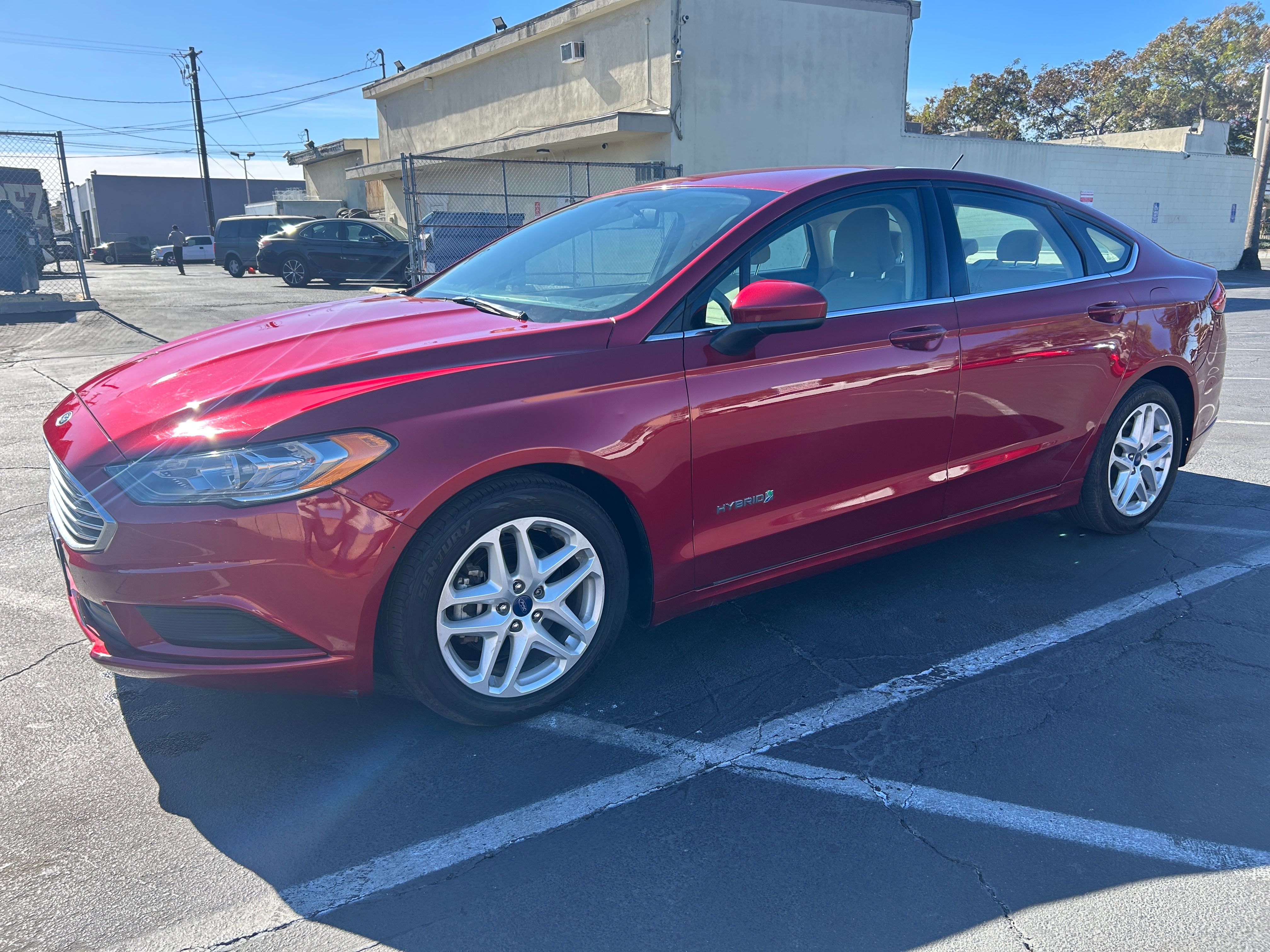 RED, 2018 FORD FUSION Thumnail Image 10