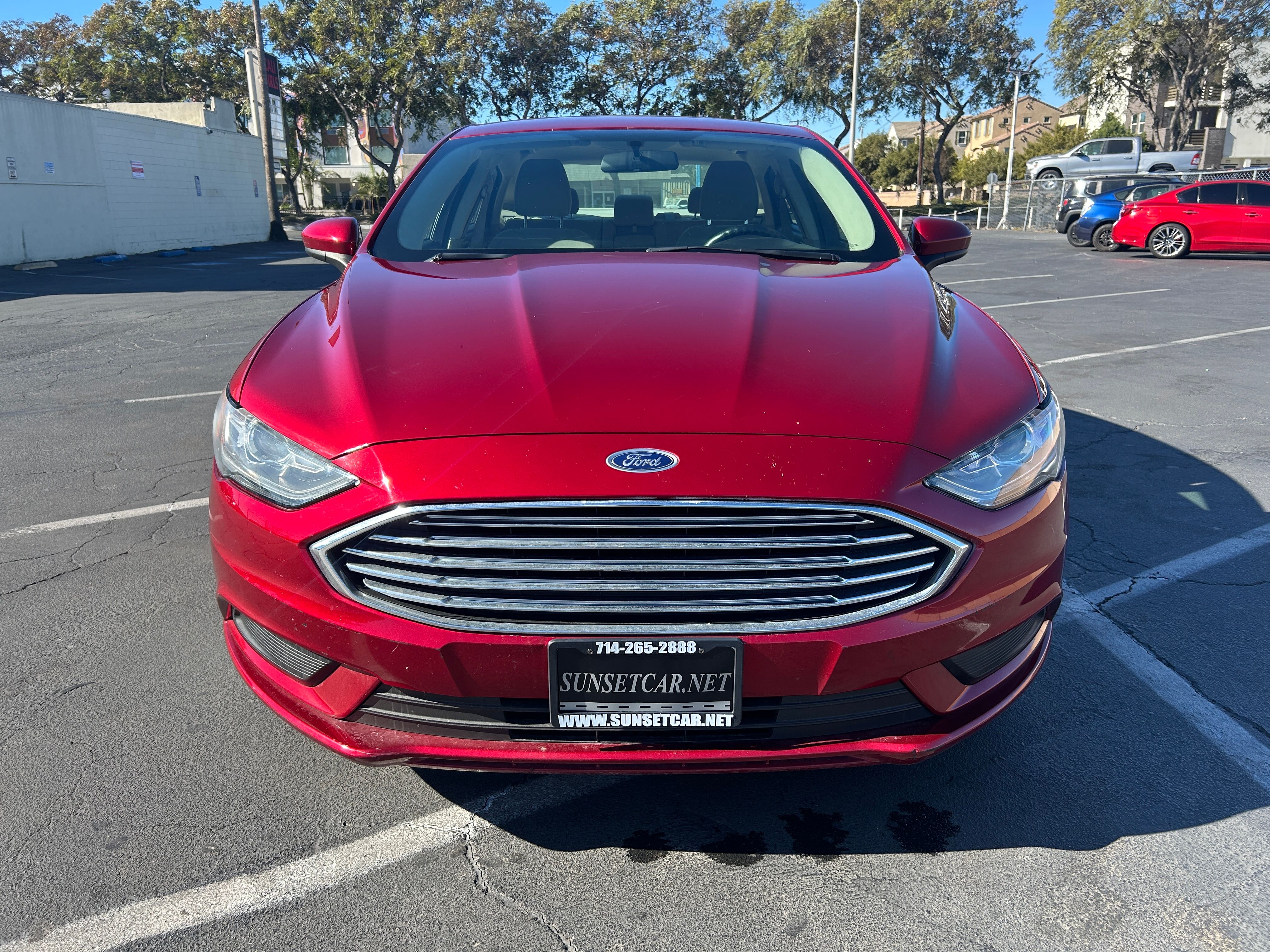 RED, 2018 FORD FUSION Thumnail Image 12