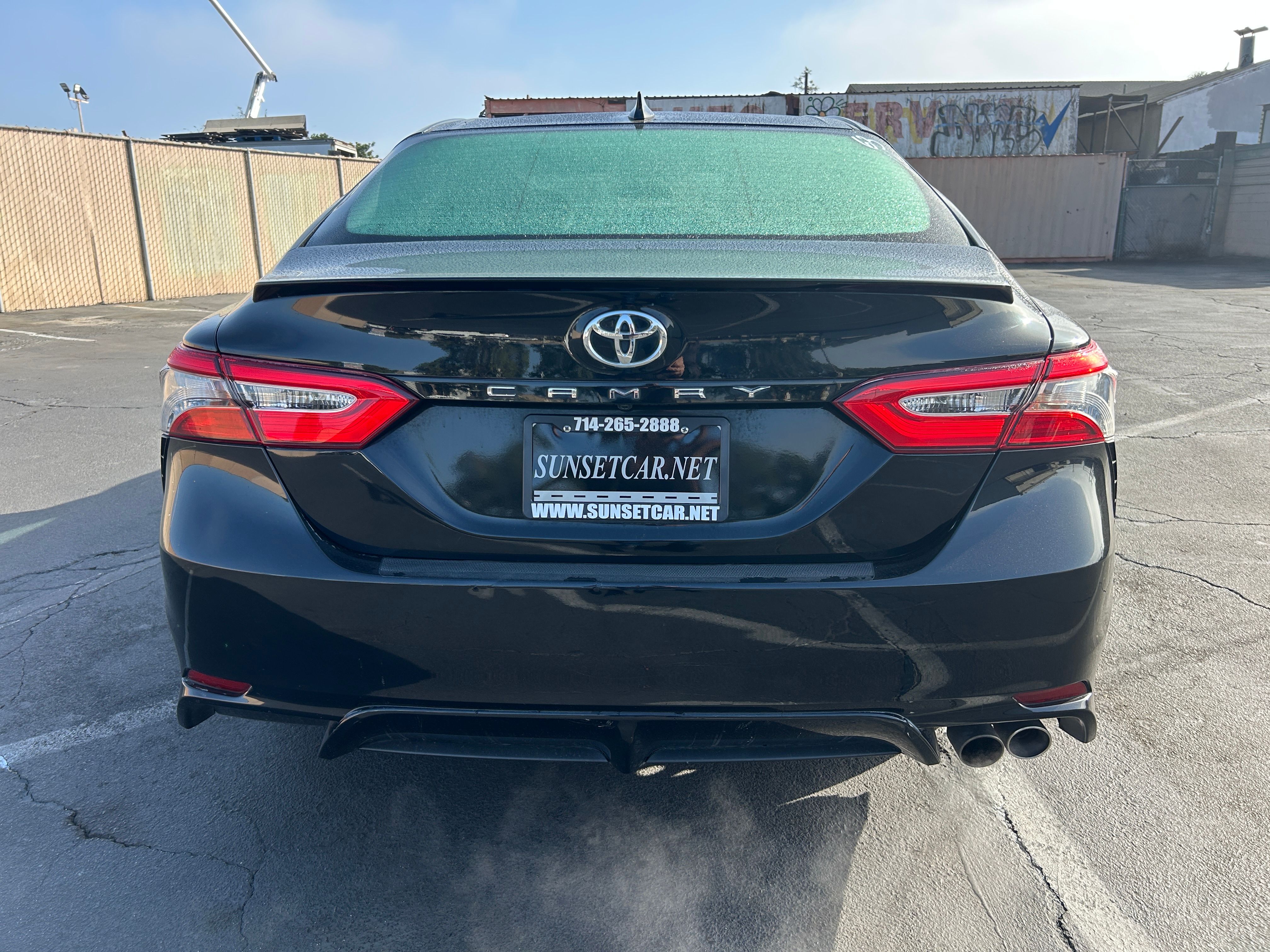 BLACK, 2019 TOYOTA CAMRY Thumnail Image 6