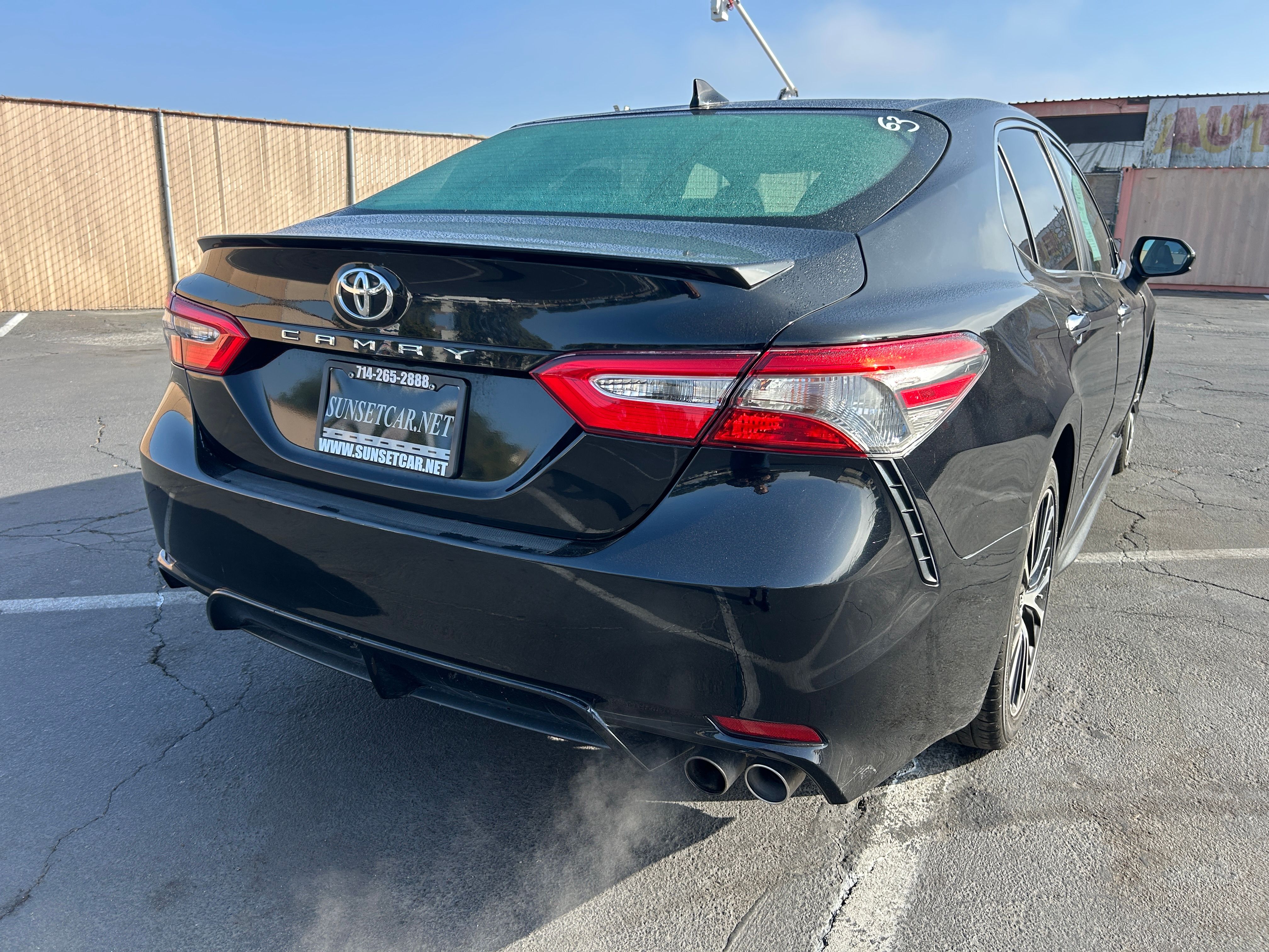 BLACK, 2019 TOYOTA CAMRY Thumnail Image 5