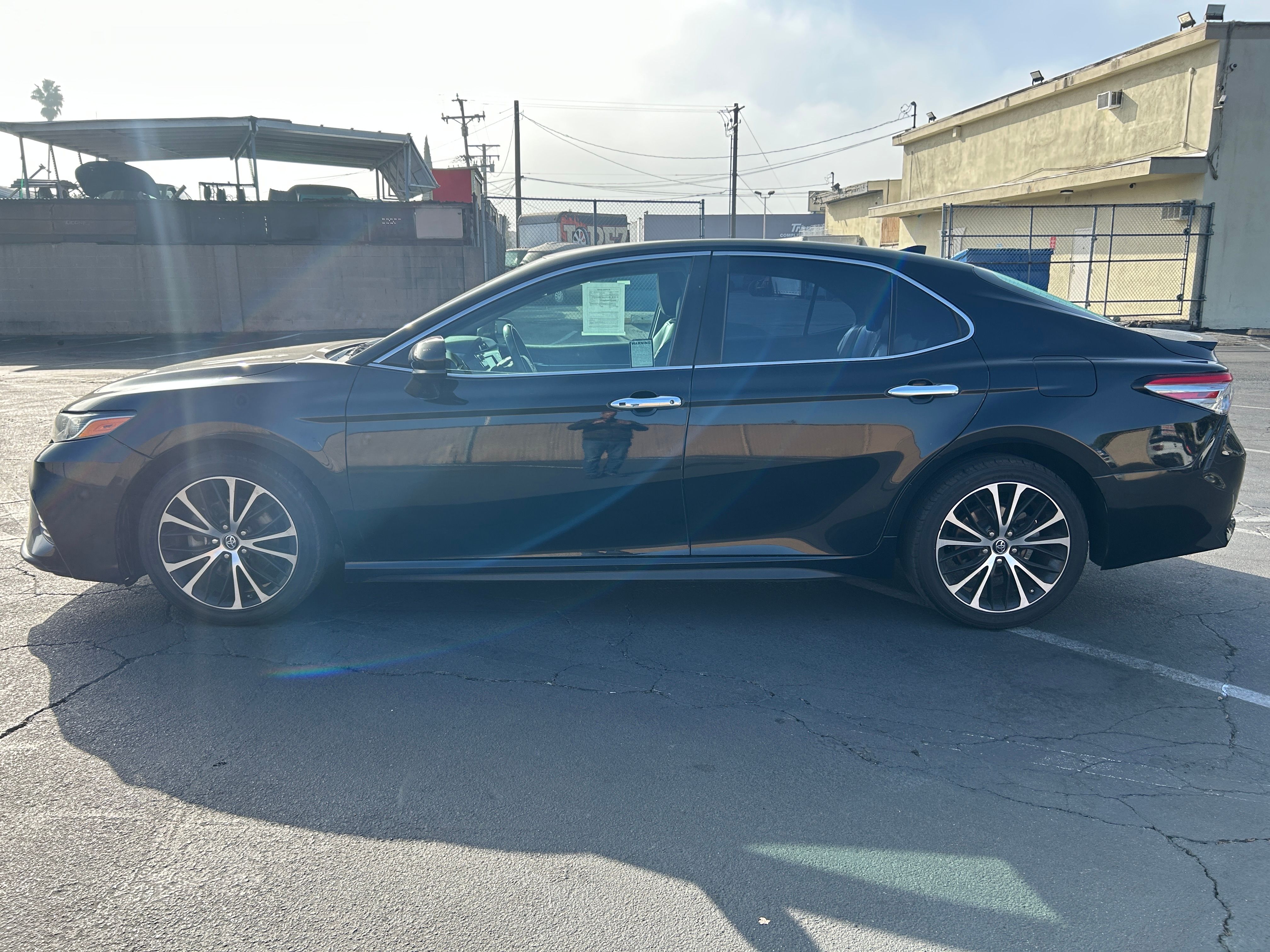 BLACK, 2019 TOYOTA CAMRY Thumnail Image 9