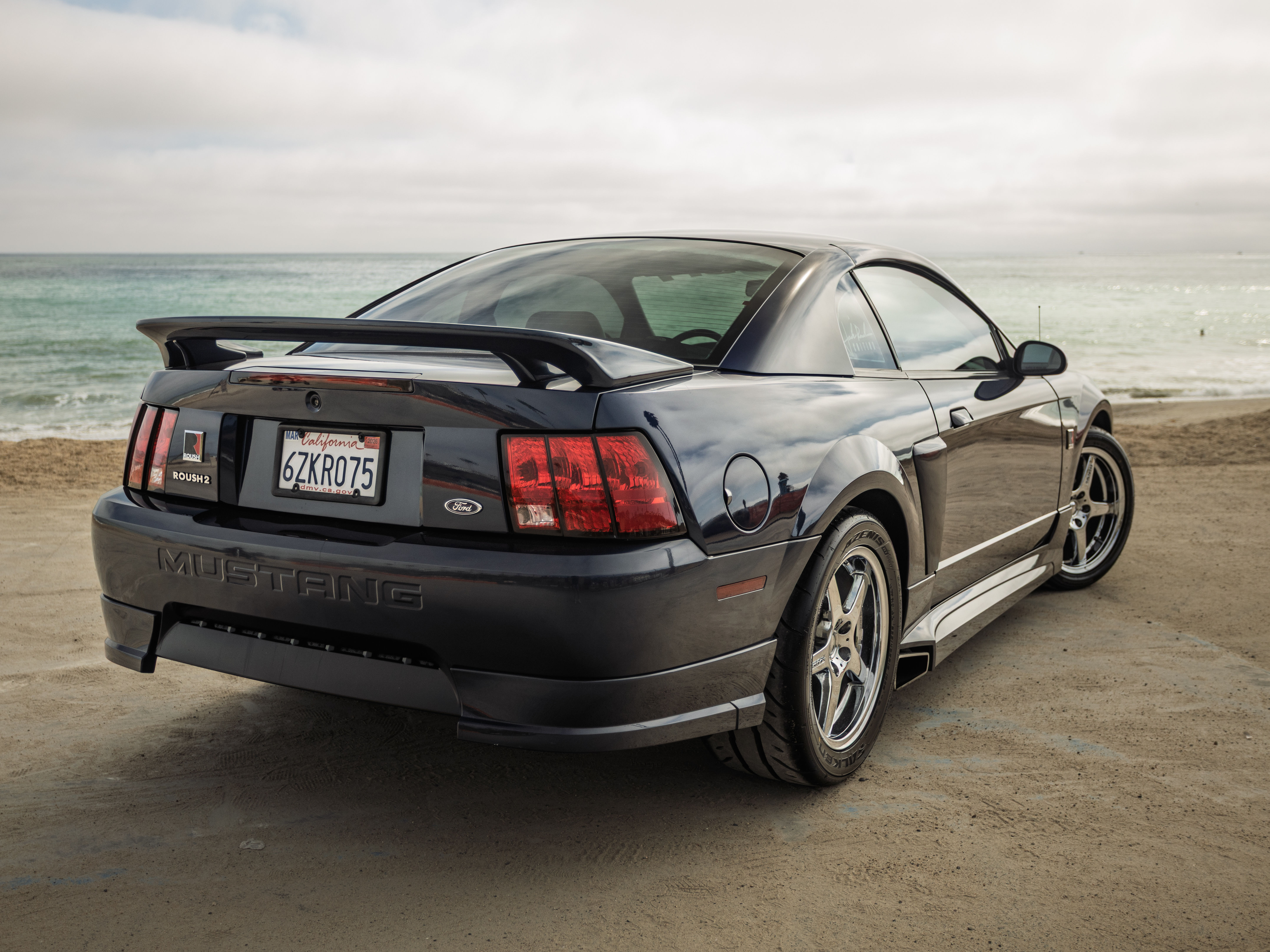 BLUE, 2002 FORD MUSTANG Image 6