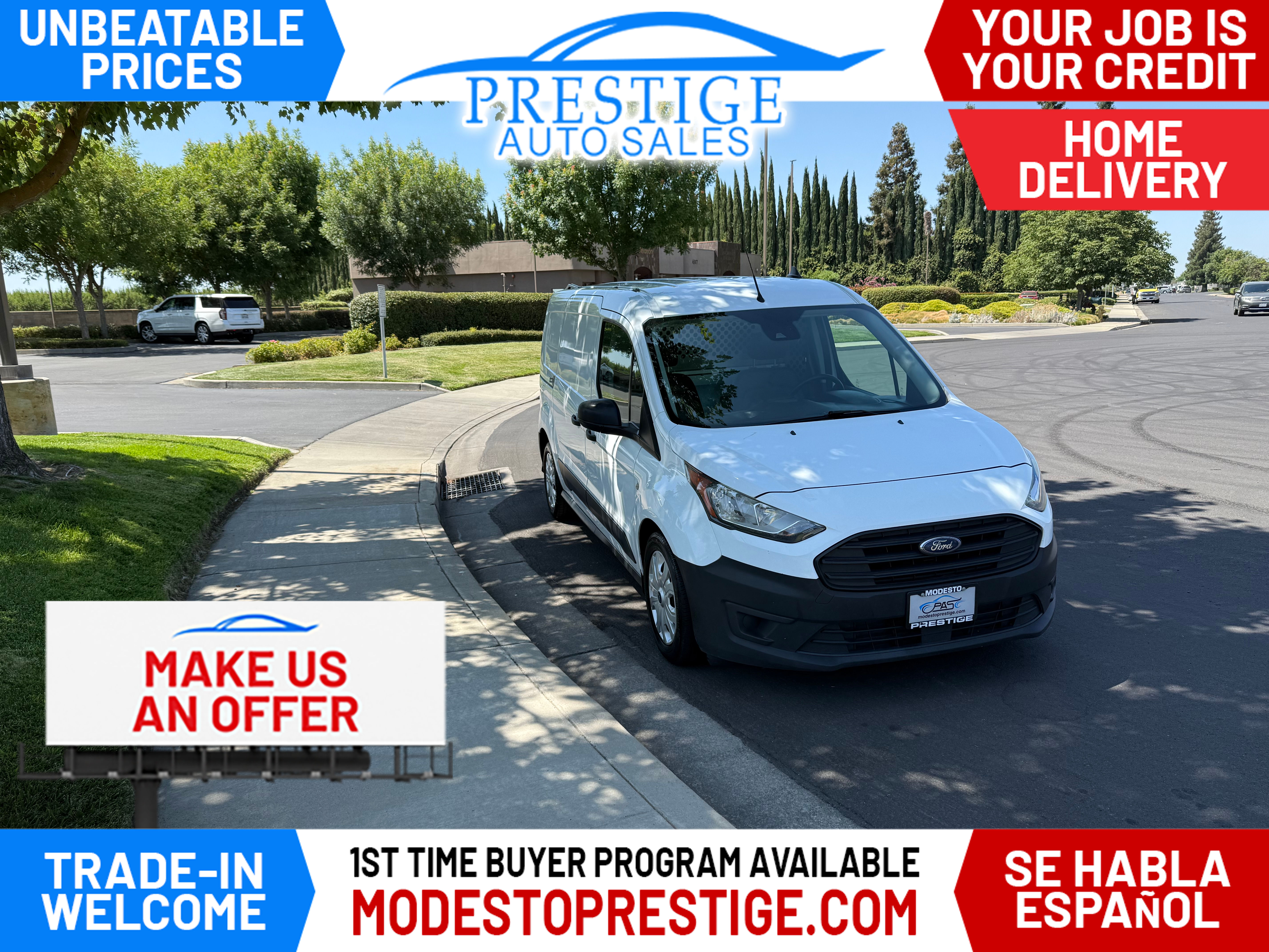 2022 FORD TRANSIT CONNECT CARGO VAN Thumnail Image 1