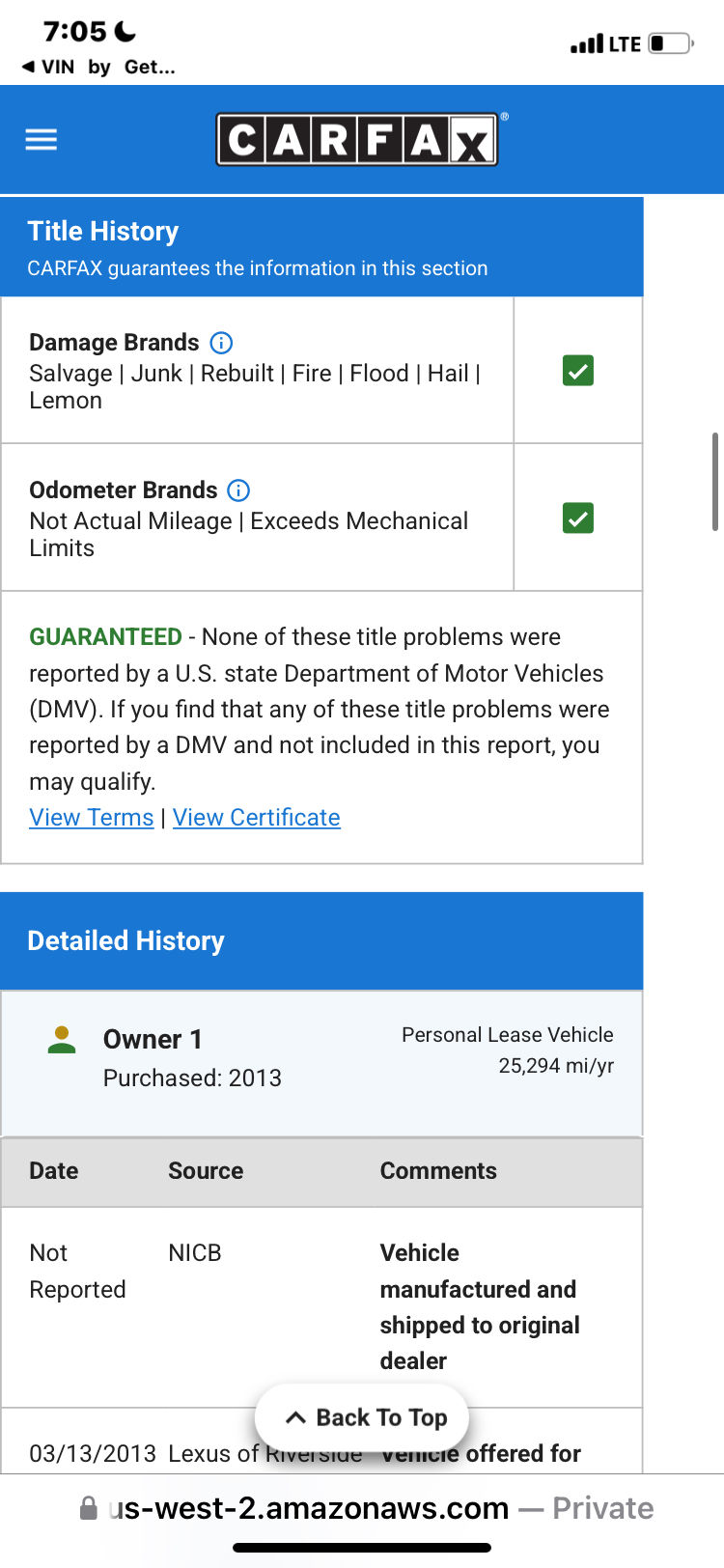 N / A, 2013 LEXUS ES Image 12