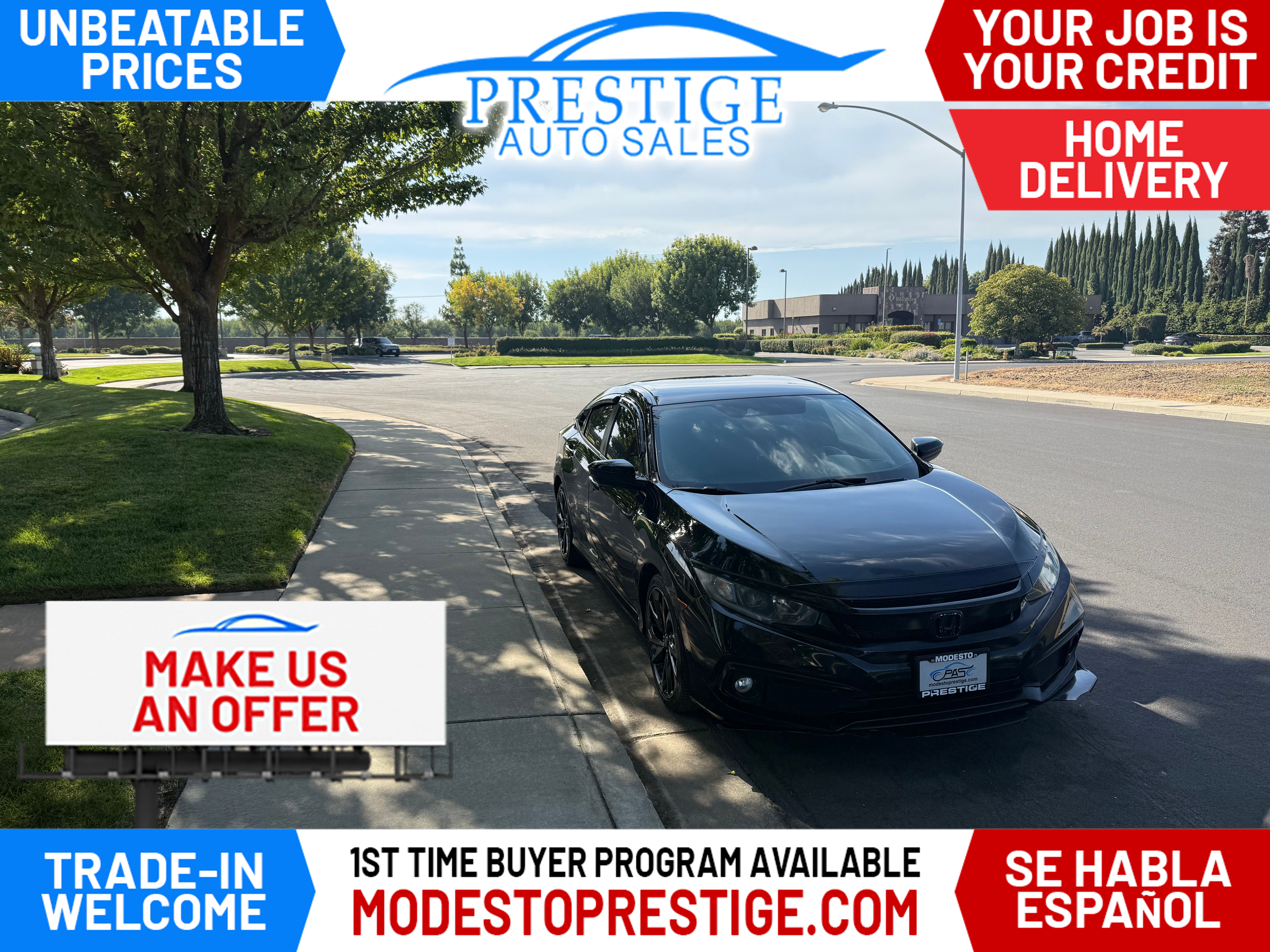 N / A, 2020 HONDA CIVIC Image 1