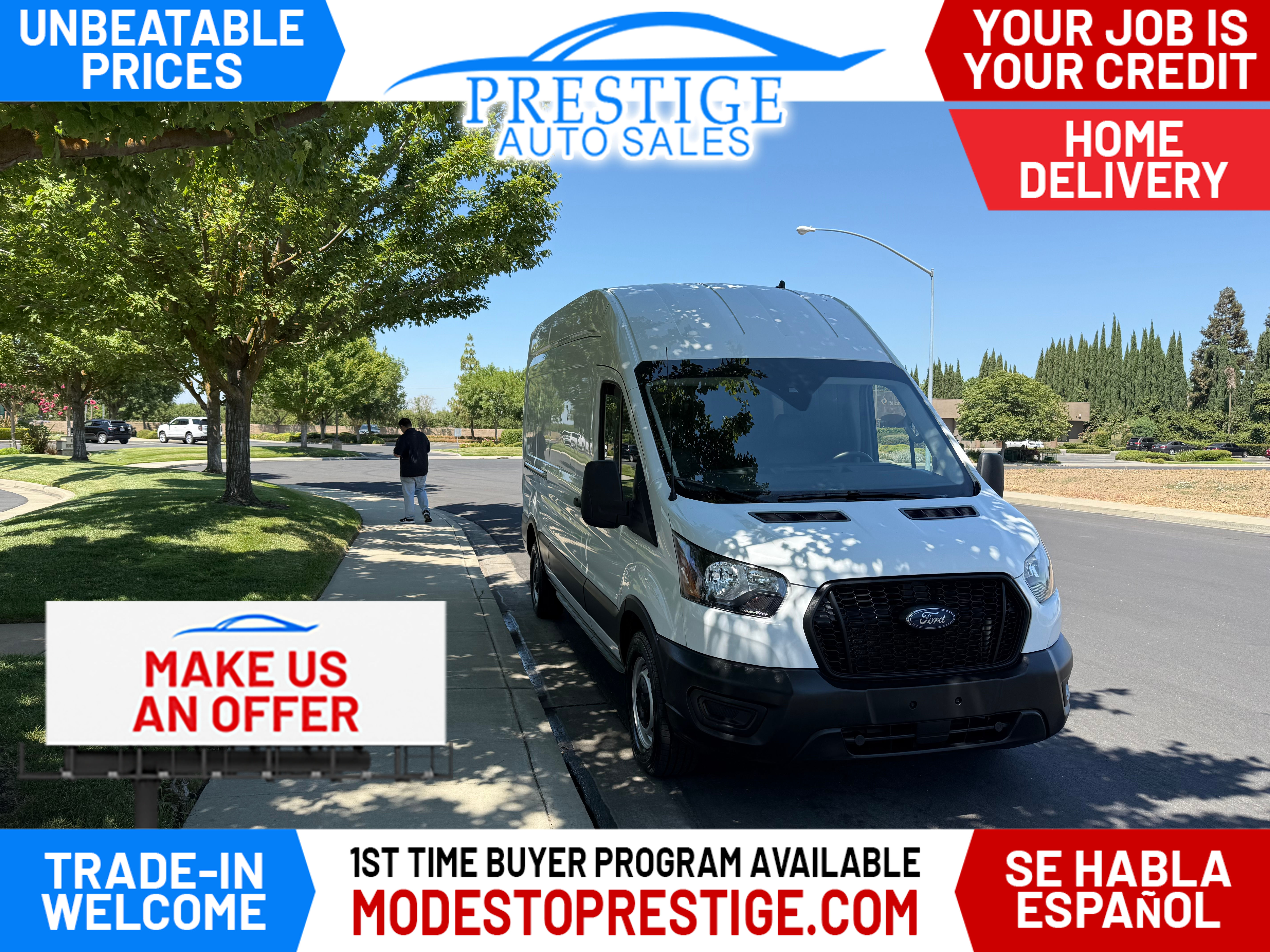 N / A, 2022 FORD TRANSIT 250 CARGO VAN Image 